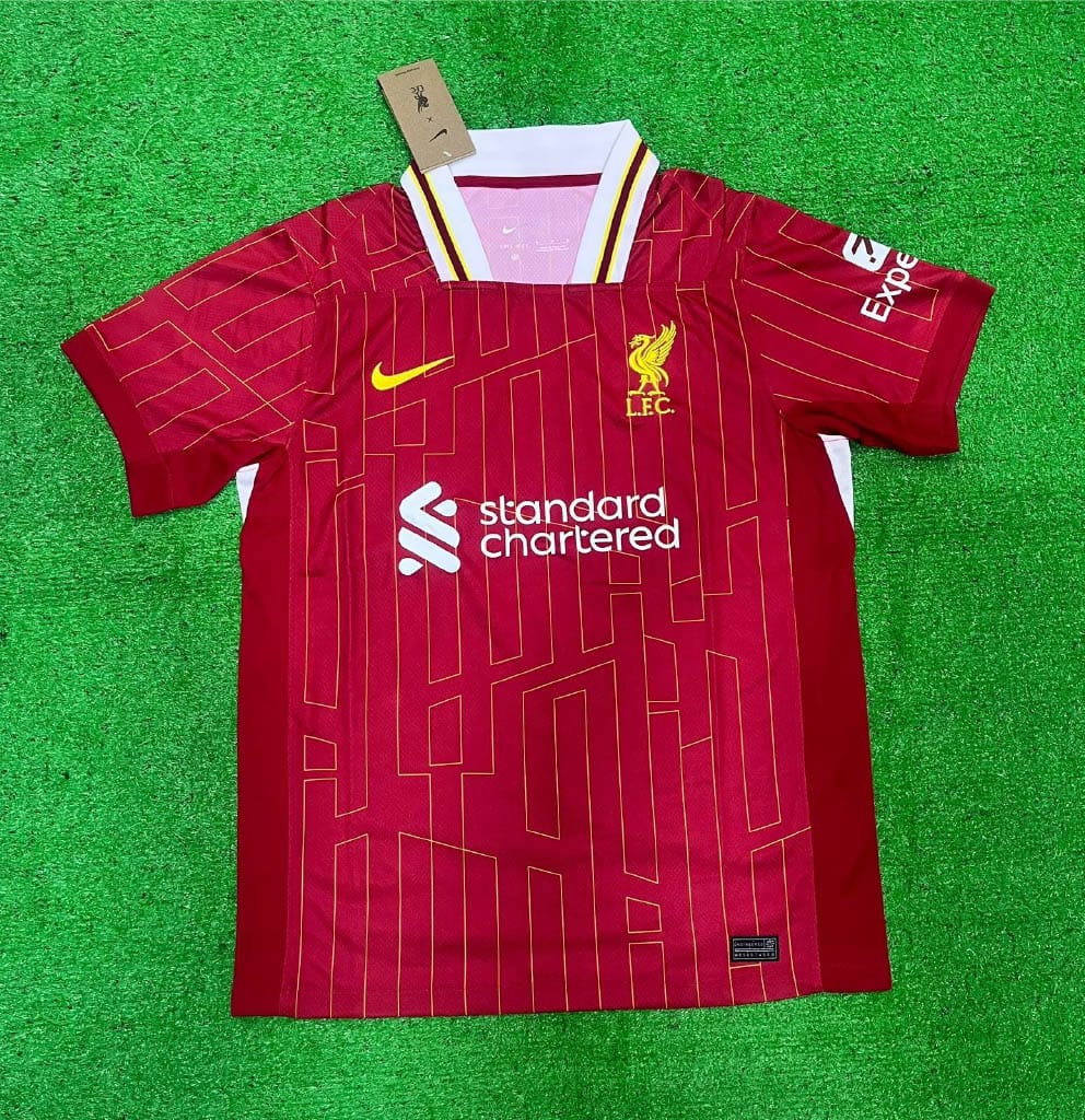 Liverpool 2025/26 Home Jersey – Fan Version