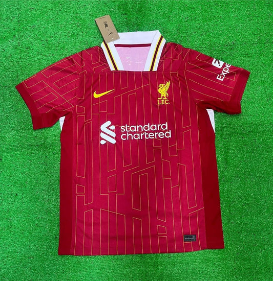 Liverpool 2025/26 Home Jersey – Fan Version